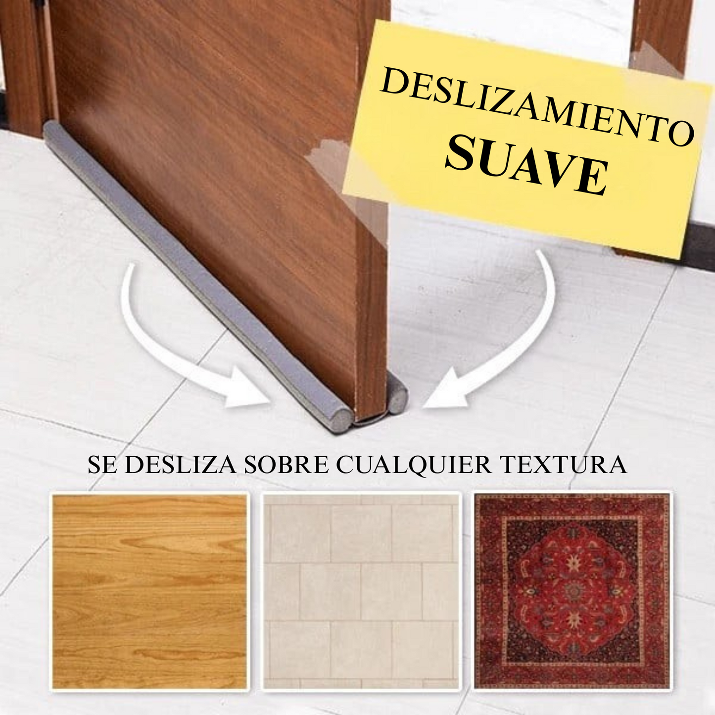 Tira de sellado inferior de puerta (1+1 GRATIS)