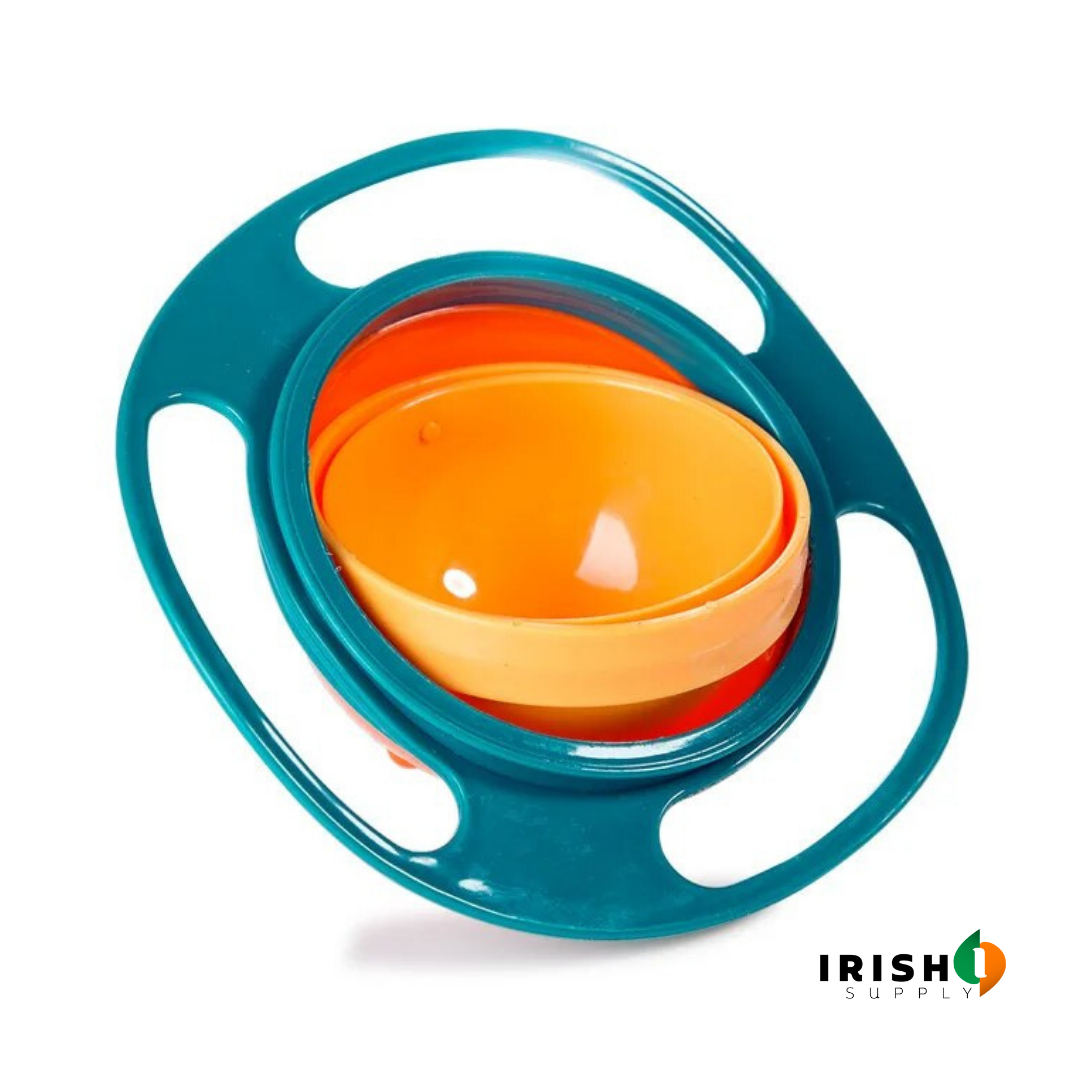 TWISTYTOTS Spill-Proof Gyro Bowl for Kids