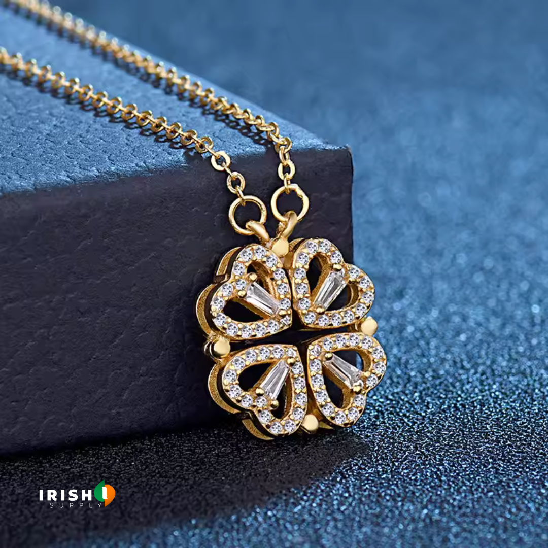 MAGNILOVE Magnetic Love Clover Necklace