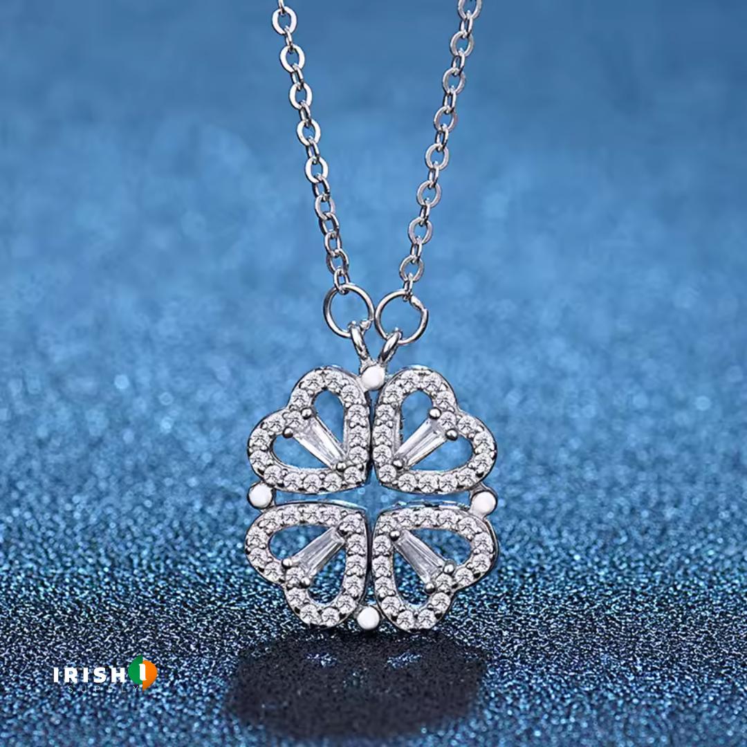 MAGNILOVE Magnetic Love Clover Necklace