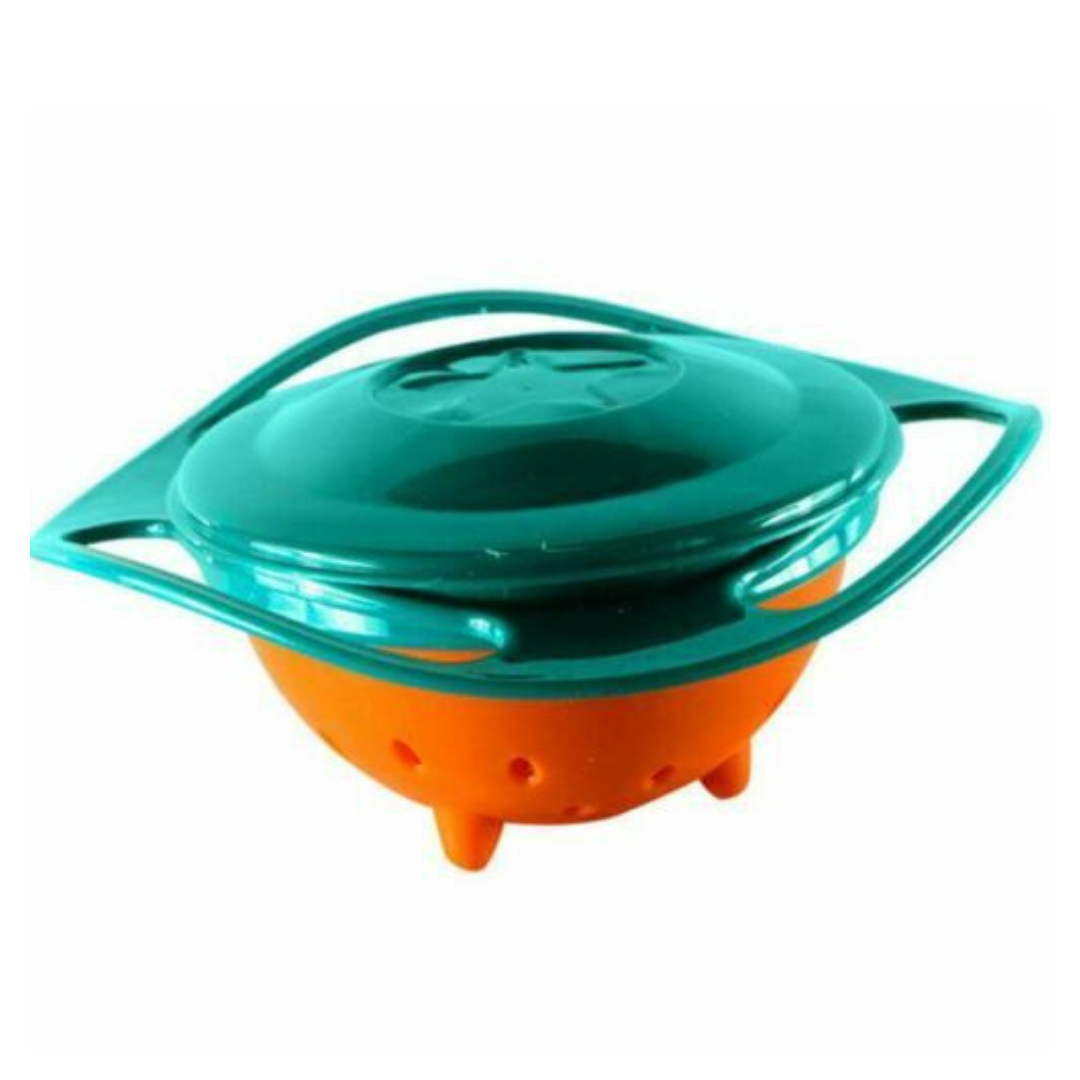 TWISTYTOTS Spill-Proof Gyro Bowl for Kids
