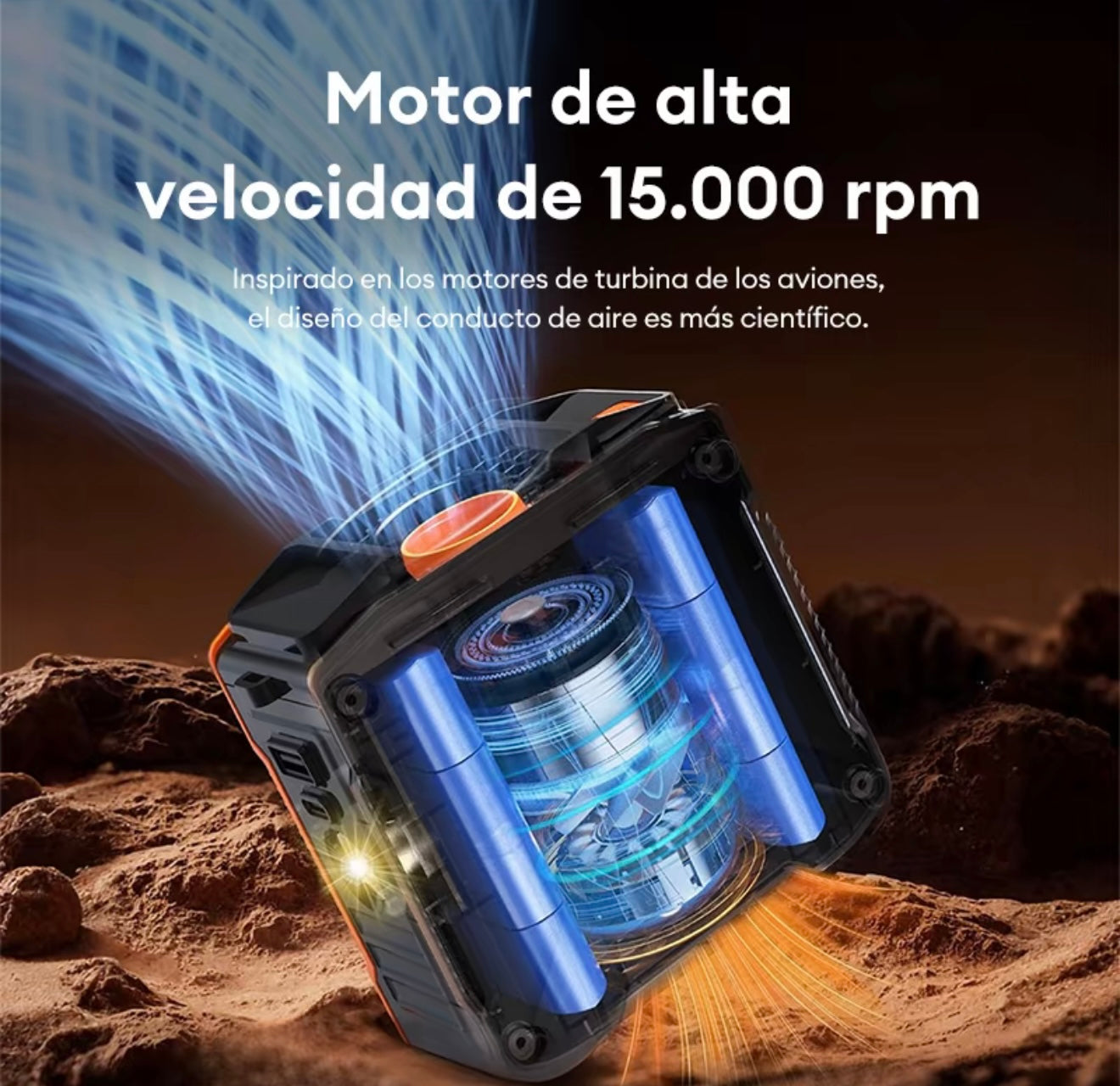 Ventilador portátil PRO