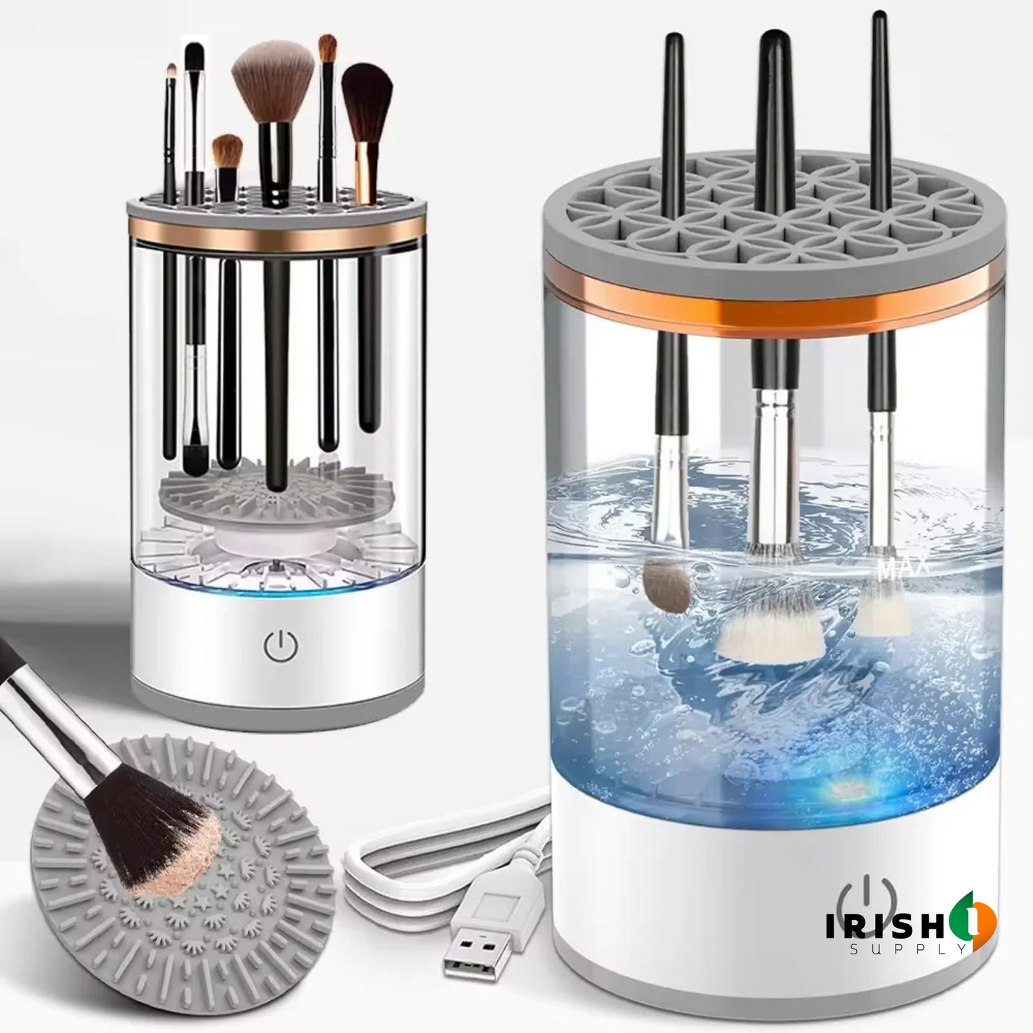 GLAMWASH Electric Makeup Brush Cleaner