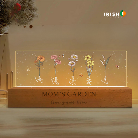 GLOWBLOOM Radiant Floral Night Light