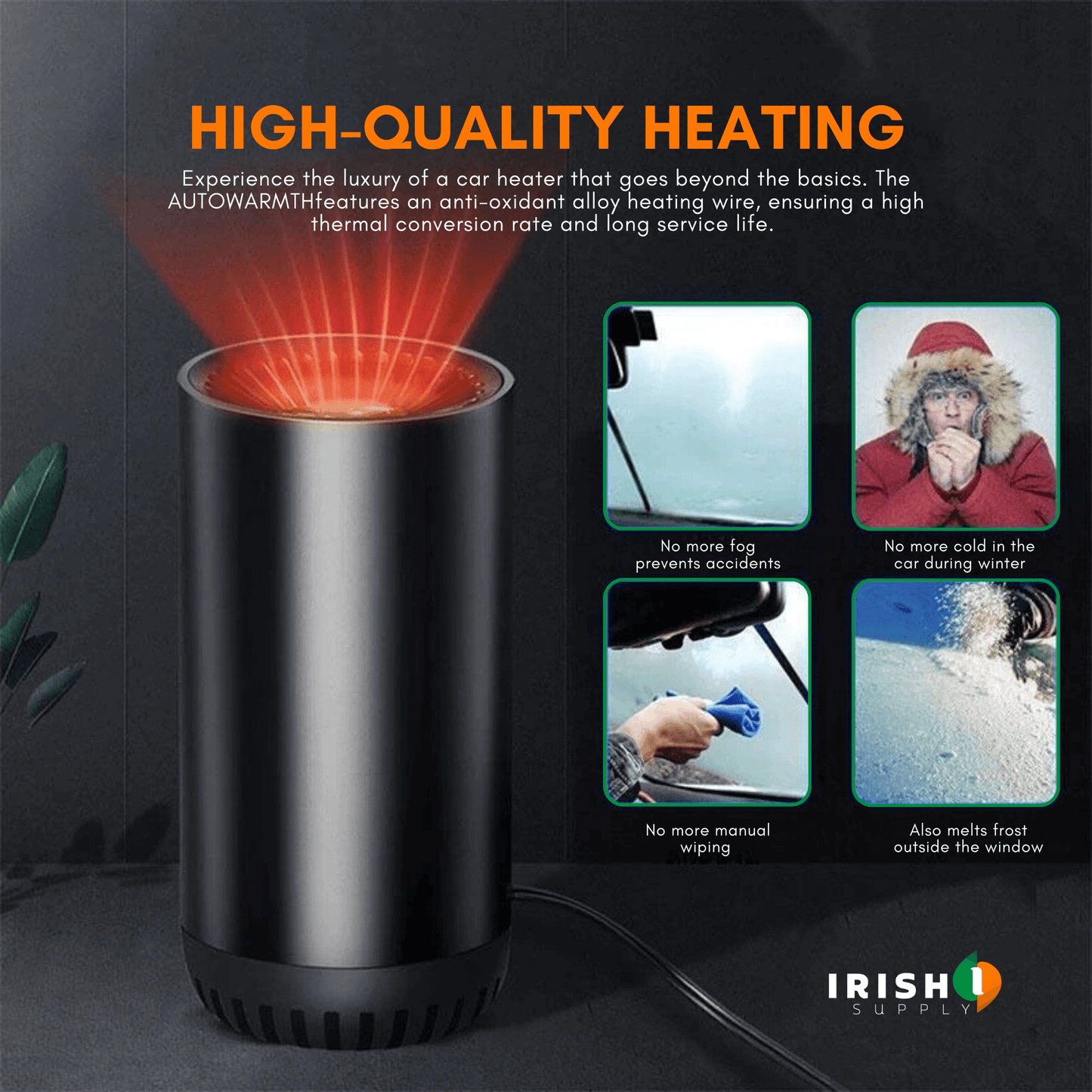 CLEARVUE™  Car Defroster Heater for Winter