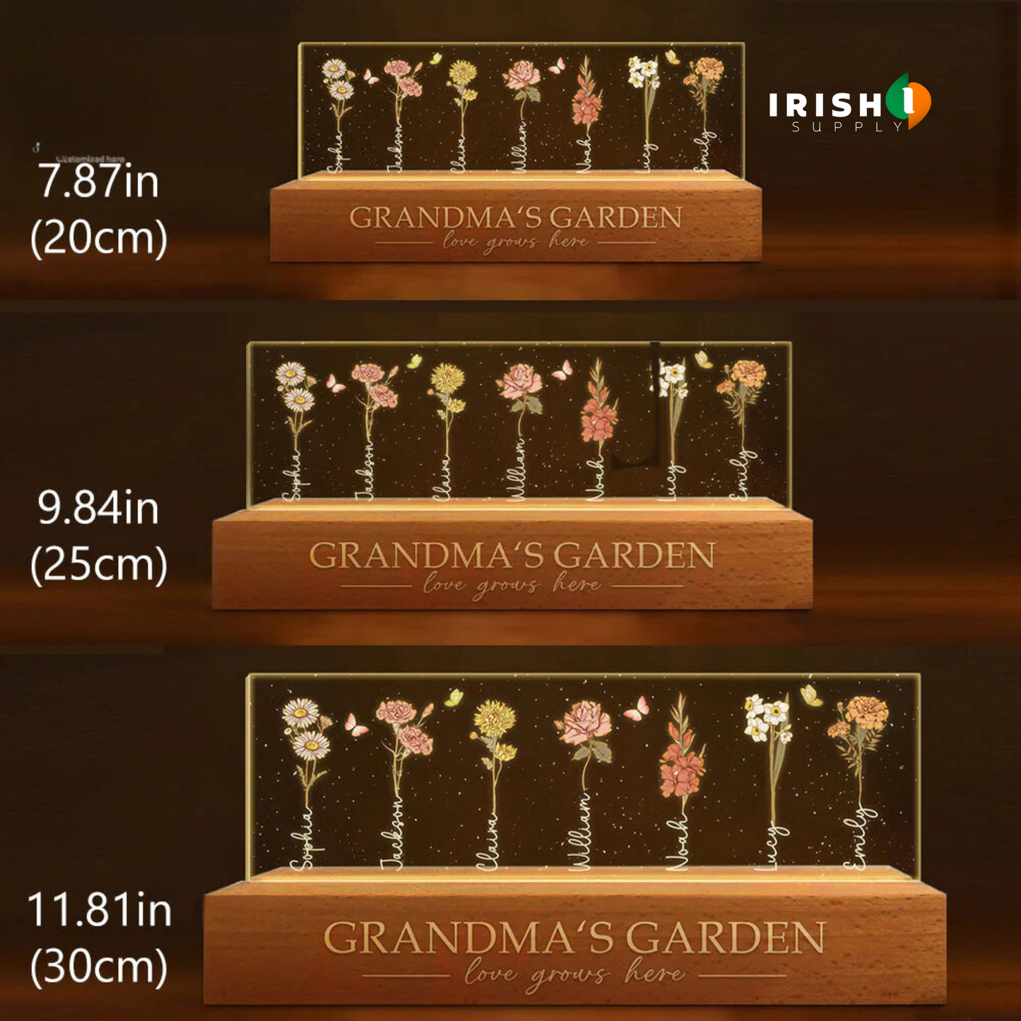 GLOWBLOOM Radiant Floral Night Light