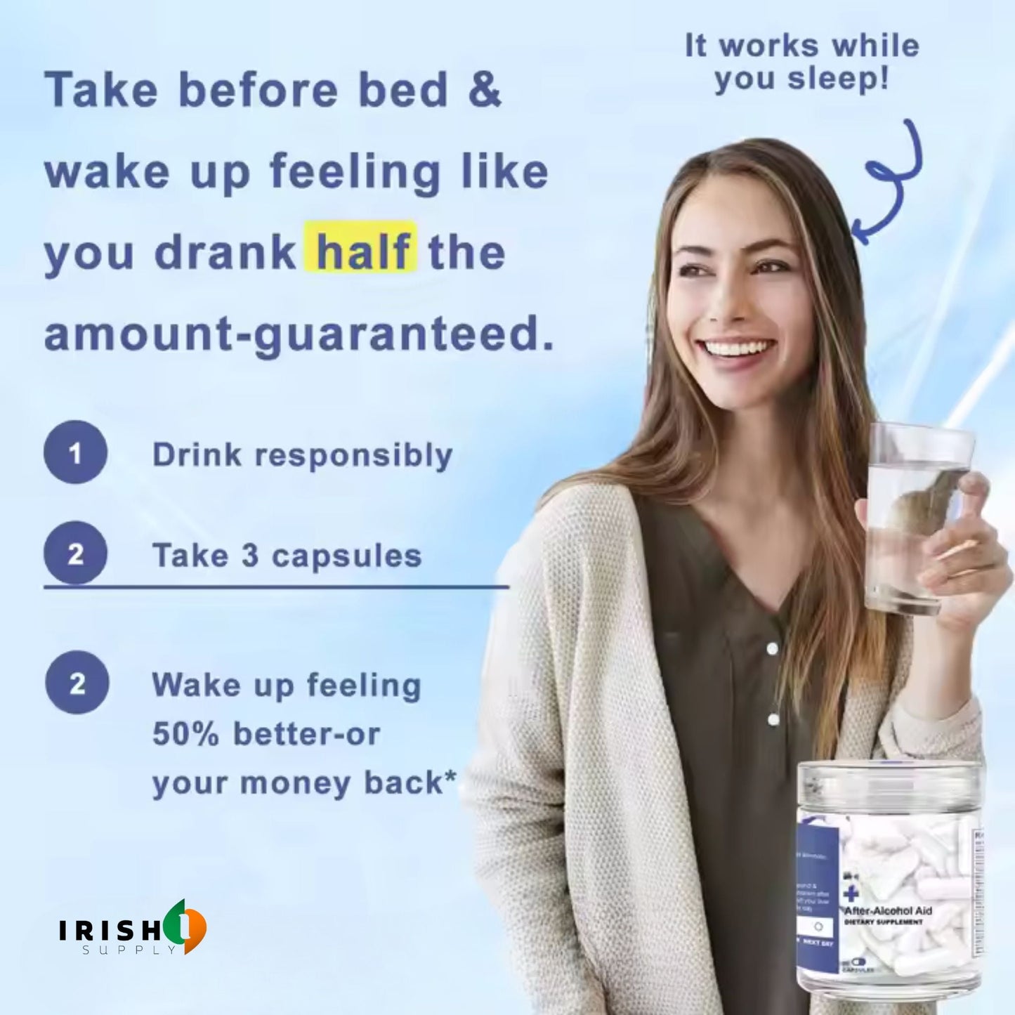 ALCOREST After-Alcohol Recovery Capsules 36 Pieces