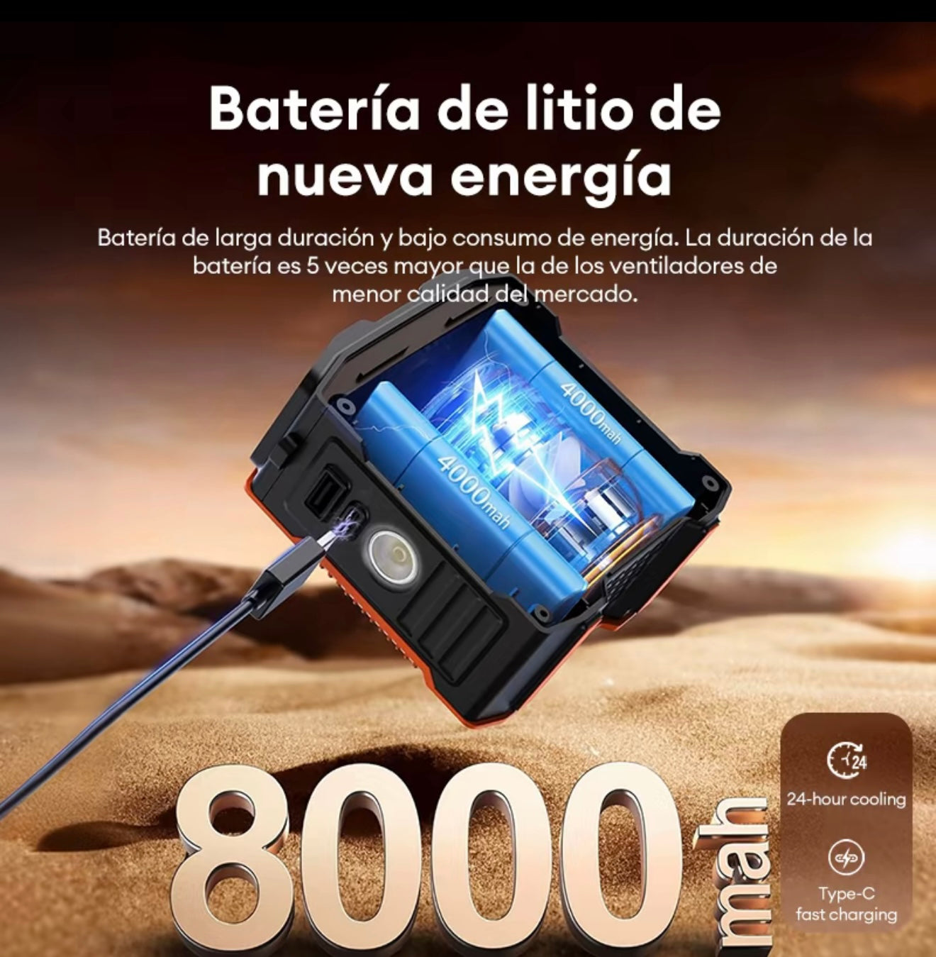 Ventilador portátil PRO