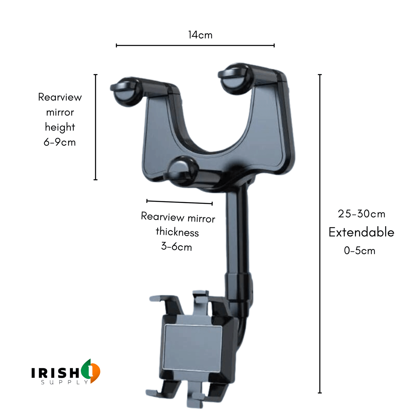GLIDEHOLD Rotatable Car Phone Holder