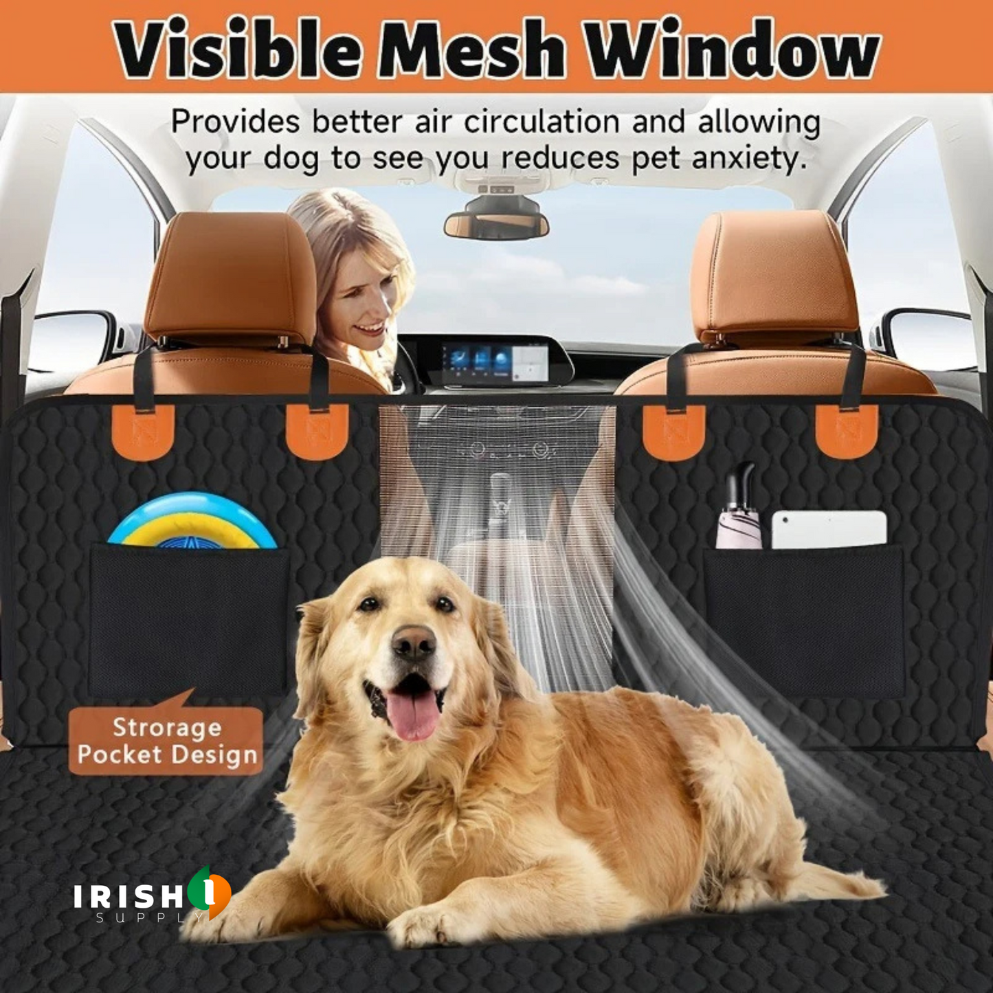 BARKSHIELD Car Seat Cover for Pets