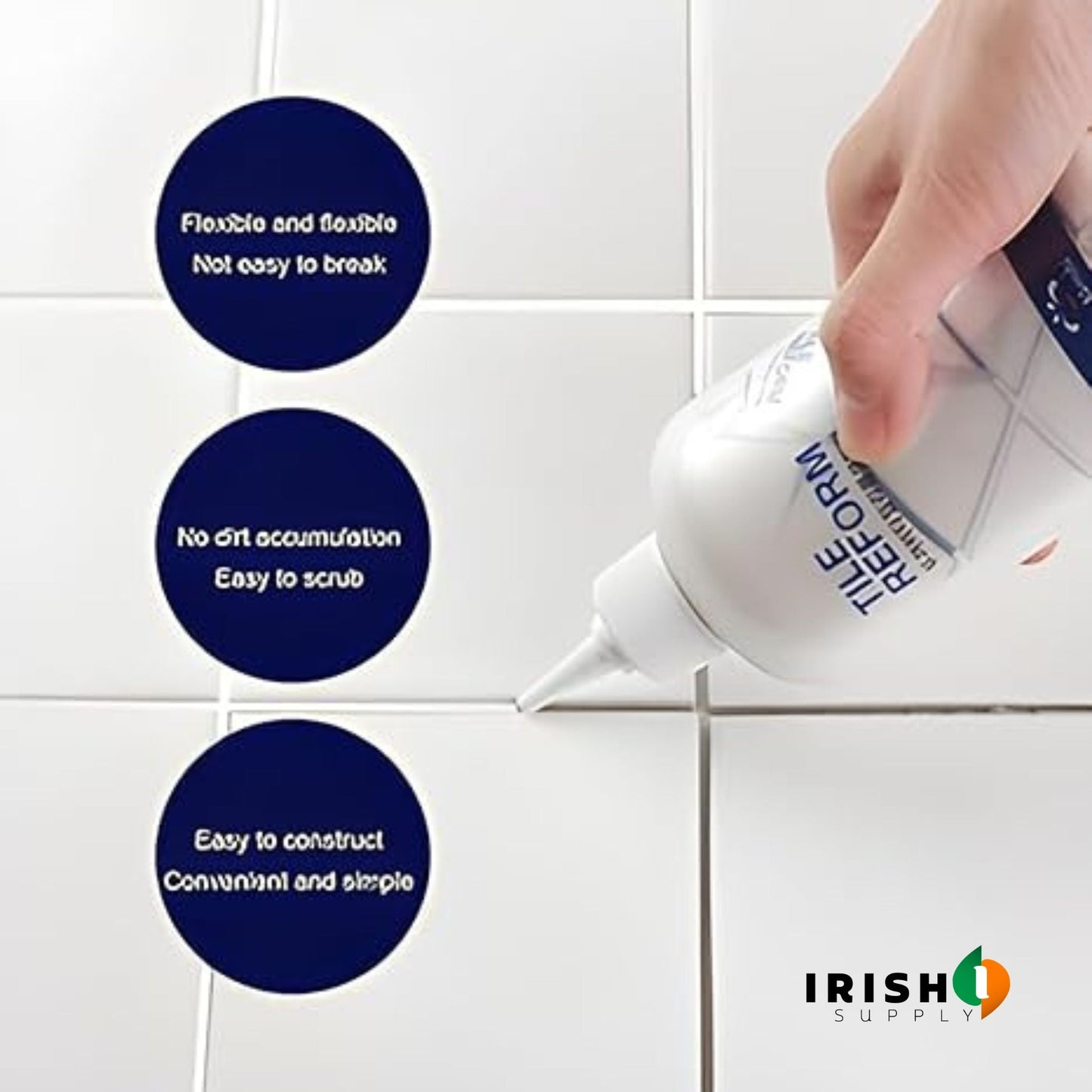 TileGap™ – Mould-Resistant Tile Sealer