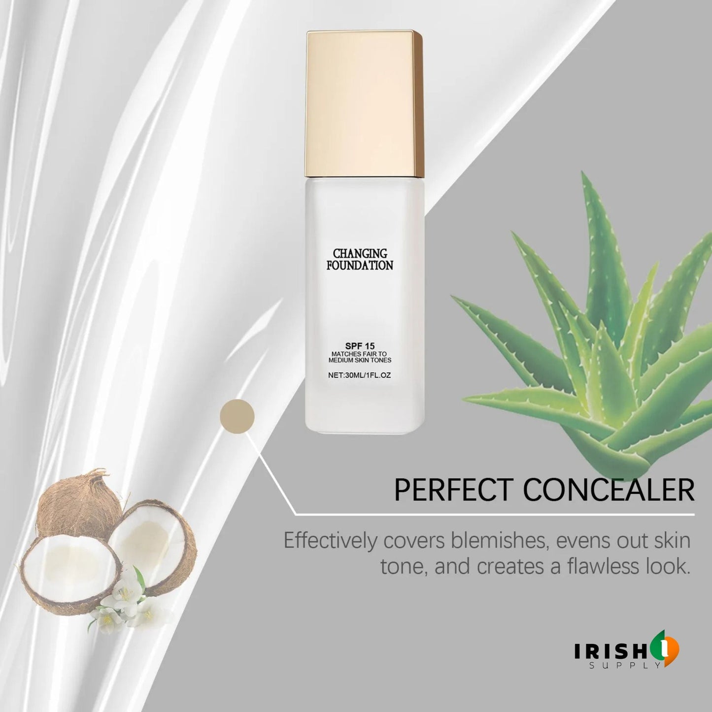 DERMASHIFT Colour Changing Foundation (30mL)