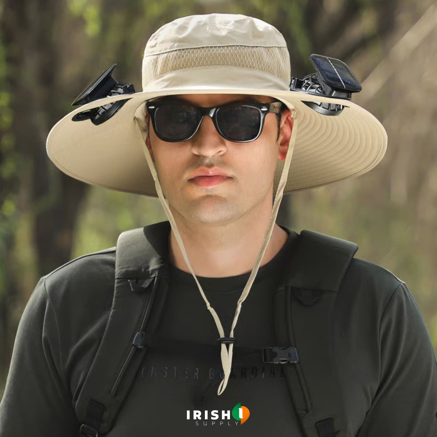 COOLCAPTOR Sun Hat with Solar Fan