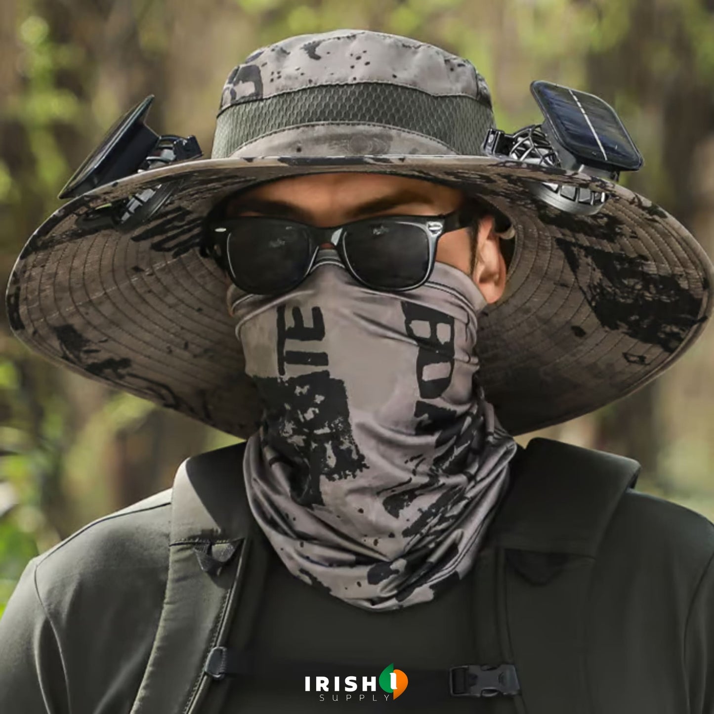 COOLCAPTOR Sun Hat with Solar Fan