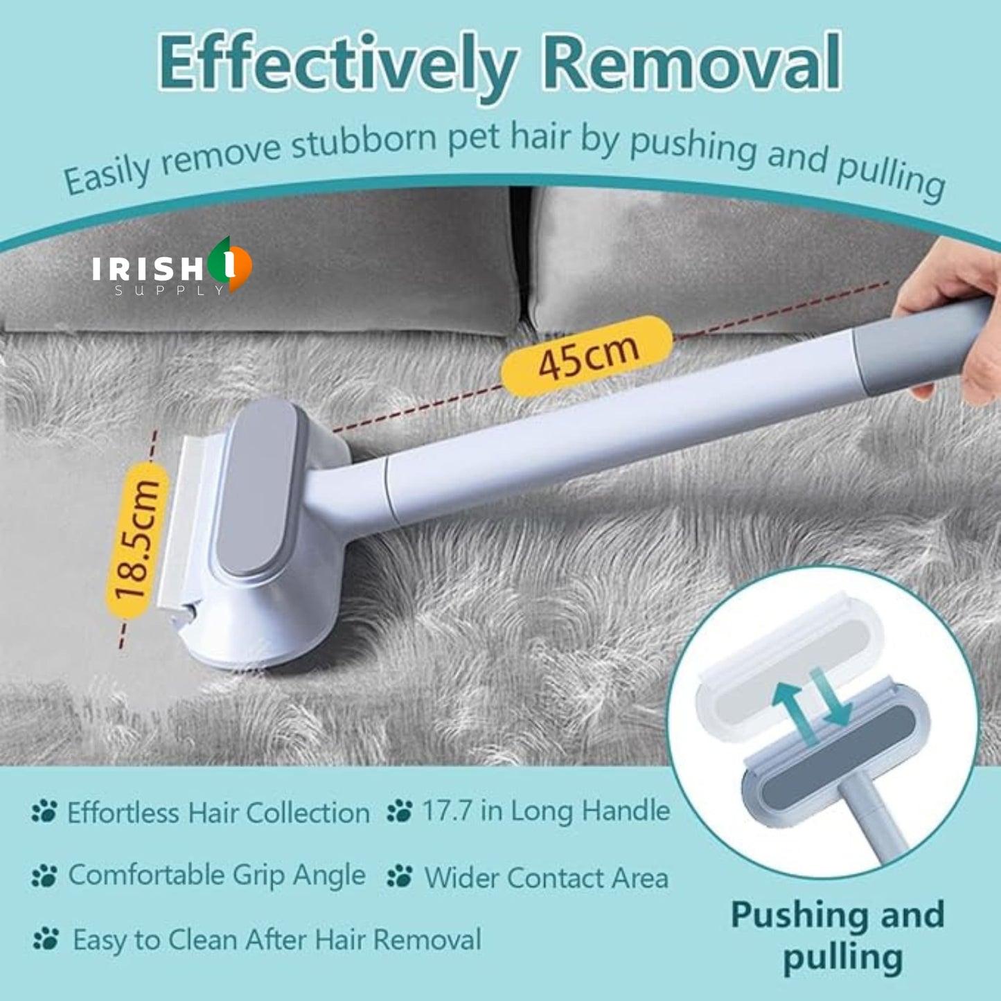 FURVYBE Multi-Function Pet Brush Tool