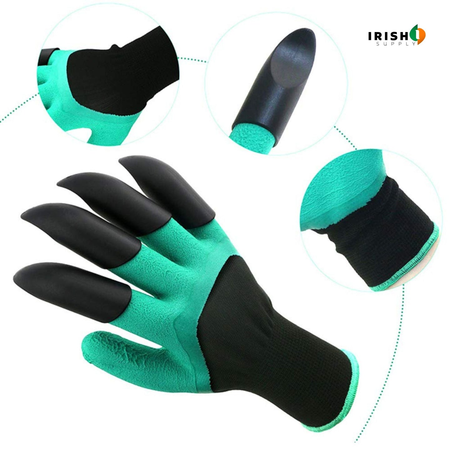 GREENZOR Digging & Planting Claw Gloves