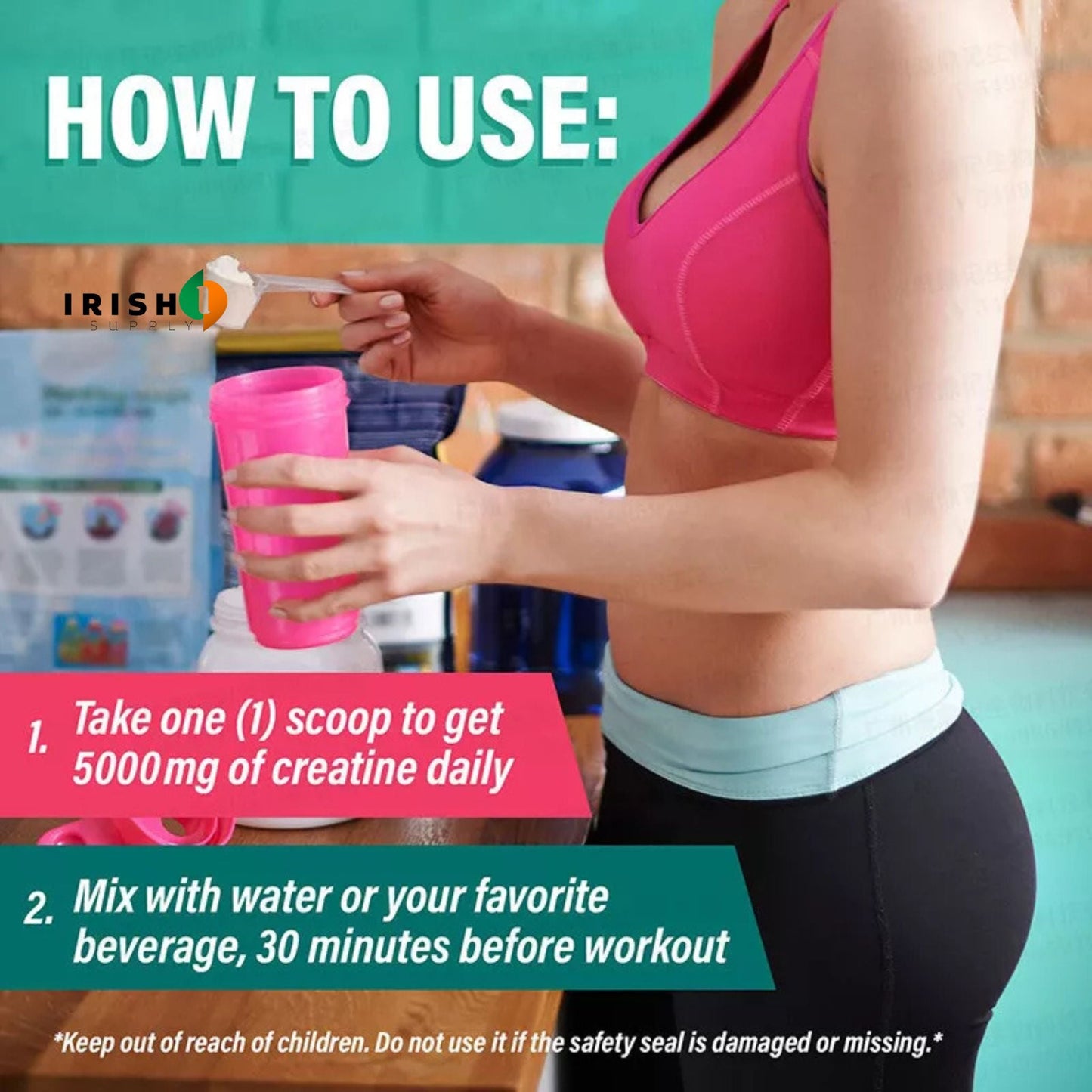 NOVA Women’s Creatine Monohydrate with Collagen (Pure & Unflavored)