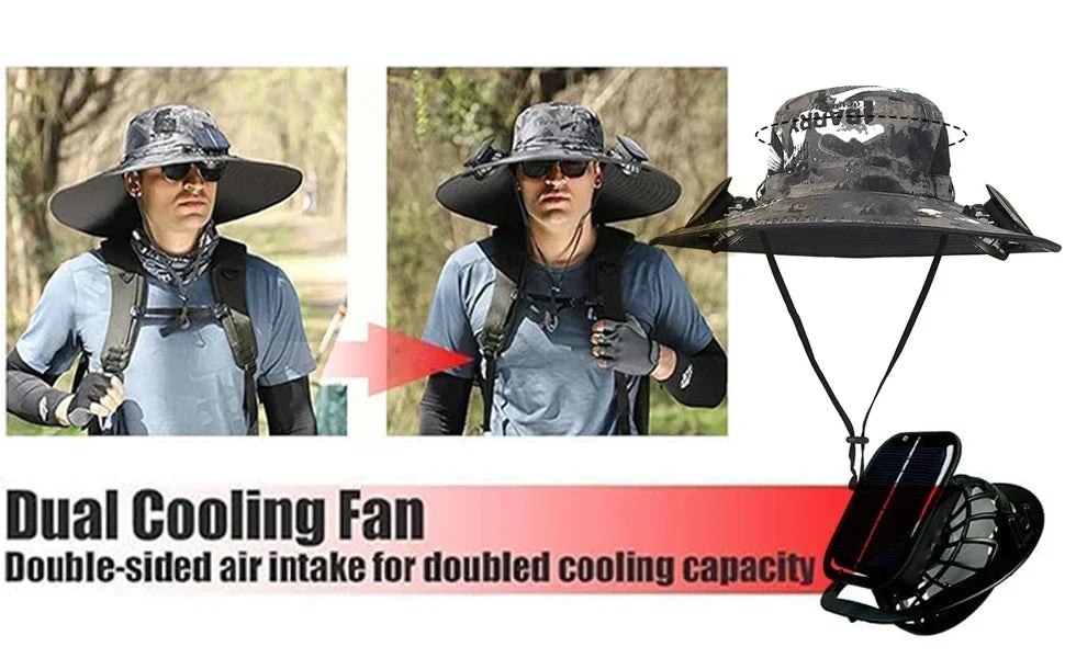 SOMBRERO CON AIRE PROPIO