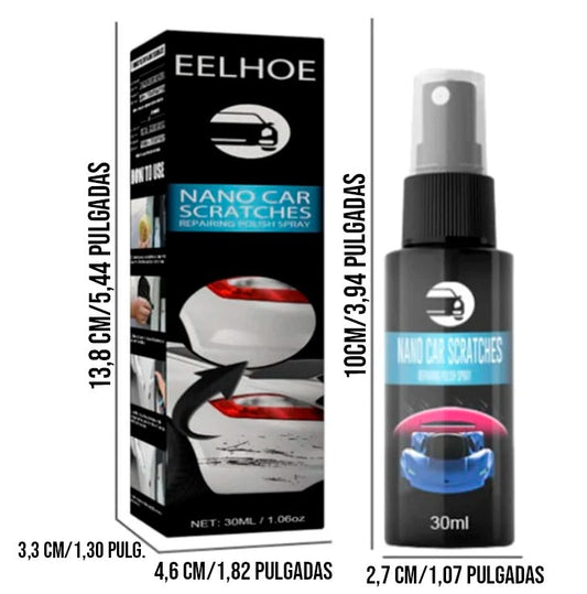 Spray reparador de rayones para automóviles