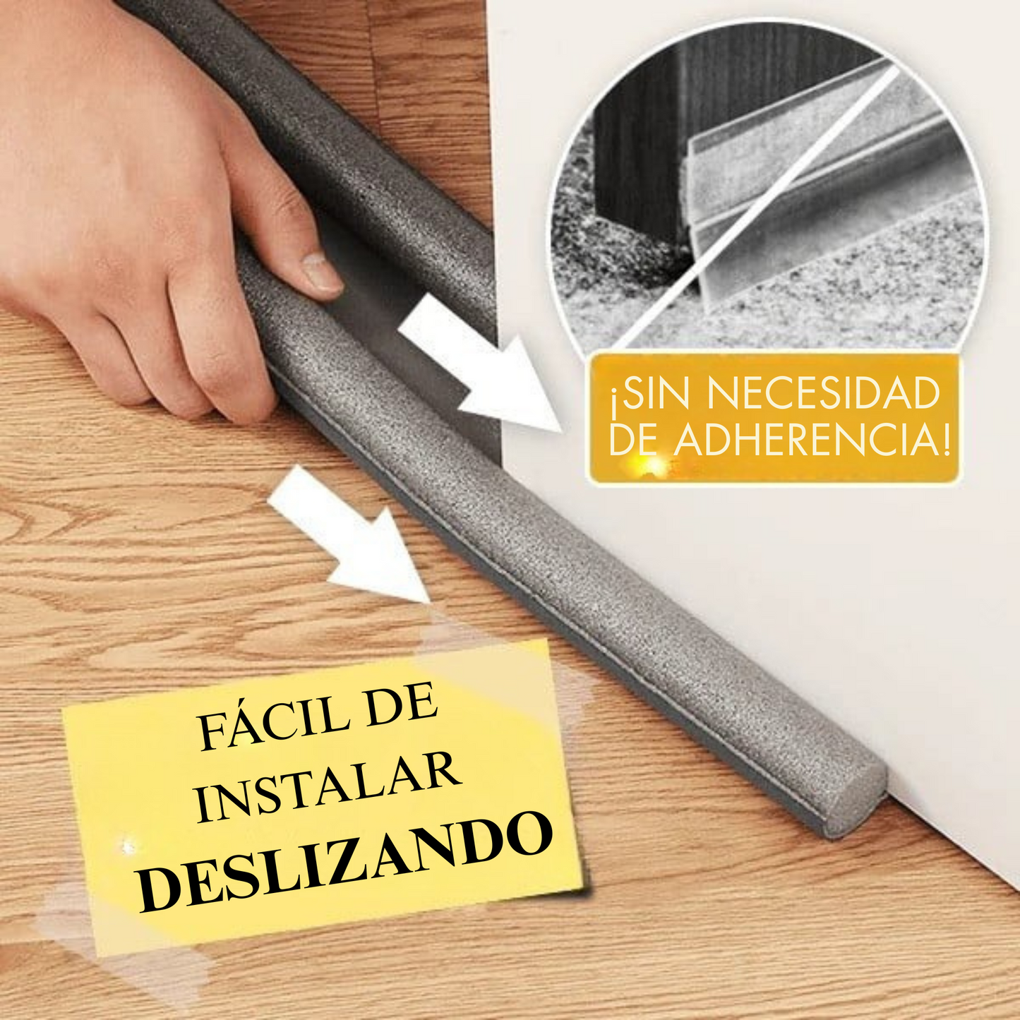 Tira de sellado inferior de puerta (1+1 GRATIS)