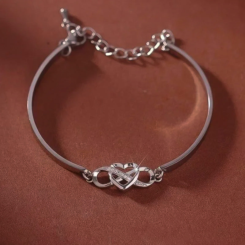 Bracciale amore infinito argento